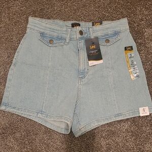 Lee Women's Light Wash Denim Shorts